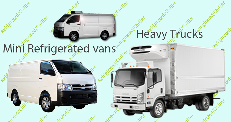Chiller Van for rent in Abu Dhabi